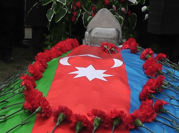 I Qarabağ müharibəsində itkin düşmüş şəhidlə vida mərasimi